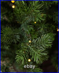 Balsam Hill YUKON SPRUCE POTTED TREE 4' Potted Tree with LED clear Micro lights