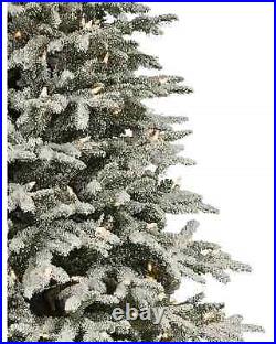Balsam Hill artificial christmas tree frosted fraser fir 6.5 foot defective led