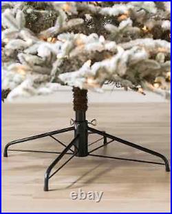Balsam Hill artificial christmas tree frosted fraser fir 6.5 foot defective led