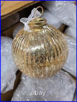 Balsam hill ornaments 12 essential set gold