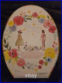 Barbie Signature 12 Days of Spring Drawer Advent Calendar Doll+Accessories HMR27