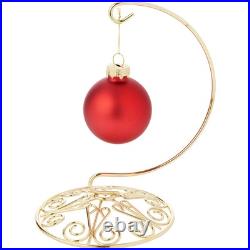 Bard's Ornate Gold-toned Ornament Stand, Small, 6 H x 4 W x 4 D