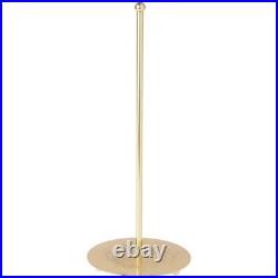 Bard's Tree Topper Etched Gold-toned Stand, 10 H x 4 W x 4 D