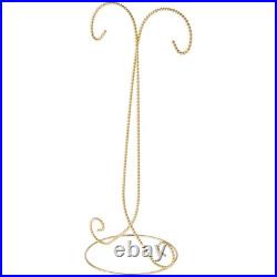 Bard's Twisted 2 Tier Gold-toned Ornament Stand, 14 H x 6.5 W x 5.25 D