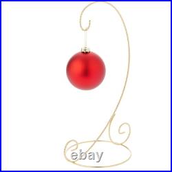 Bard's Twisted Gold-toned Ornament Stand, Large, 12.25 H x 5.5 W x 7.5 D
