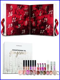 Bare Minerals Contdown To Gorgeous Advent Calendar 24 Pieces Pristine Gift Box