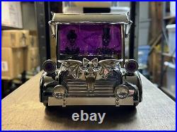 Bath & Body Works 10 Light-up Hearse Water Globe 3-wick Candle Holder Pedestal