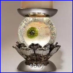 Bath & Body Works 7 Spooky Eyeball Water Globe Candle Pedestal Iridescent NIB