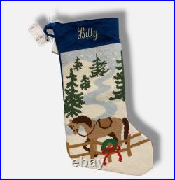 Bauble Stockings x Sainty Nelsen Blue Calder Cowboy Christmas Stocking Billy