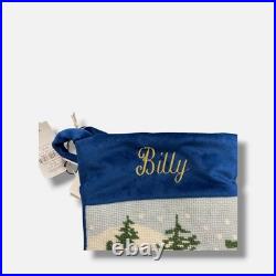 Bauble Stockings x Sainty Nelsen Blue Calder Cowboy Christmas Stocking Billy