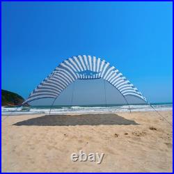 Beach Wind Shade Canopy, Shade Sun Shelter Tent for Beach, Backyard, Grasslan