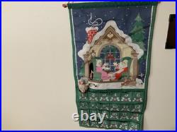 Beautiful vintage cloth advent calendar Beautiful vintage cloth advent calendar