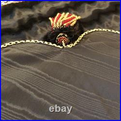 Bespoke Large Reversible Christmas Tree Skirt Leopard & Black, Tassels 67 x 67 Bespoke Large Reversible Christmas Tree Skirt Leopard & Black, Tassels 67 x 67