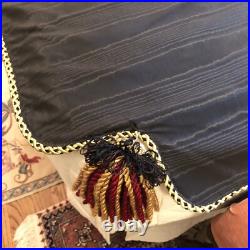 Bespoke Large Reversible Christmas Tree Skirt Leopard & Black, Tassels 67 x 67 Bespoke Large Reversible Christmas Tree Skirt Leopard & Black, Tassels 67 x 67