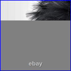 Best Choice Products Artificial Pampas Tree Foldable Metal Base Black