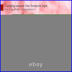 Best Choice Products Artificial Pampas Tree Foldable Metal Base Black