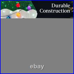 Best Choice Products Lighted 2D Tree Decor 170 LED Lights 3 Gift Boxes 6ft