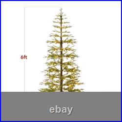 Best Choice Products Pre-Lit Sparse Tree 2-in-1 LED Lights Cordless Connection