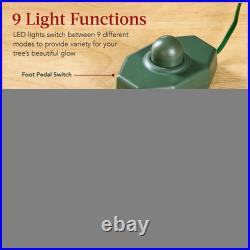 Best Choice Products Pre-Lit Sparse Tree 2-in-1 LED Lights Cordless Connection