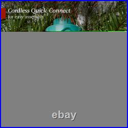 Best Choice Products Pre-Lit Sparse Tree 2-in-1 LED Lights Cordless Connection