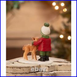 Bethany Lowe Christmas Danny with Deer TD4176