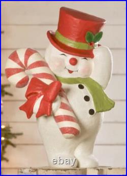 Bethany Lowe Christmas Large 20 SAMMY JOLLY SNOWMAN Figurine TJ2342