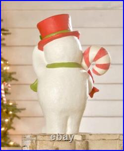Bethany Lowe Christmas Large 20 SAMMY JOLLY SNOWMAN Figurine TJ2342