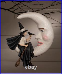 Bethany Lowe Halloween Bewitching Moon Witch Figure Large New 2022 TD1195