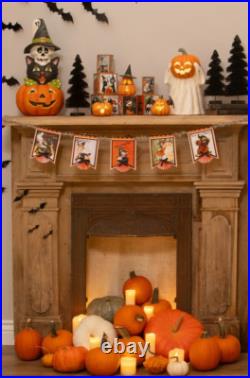 Bethany Lowe Halloween Ghost Jack O'Lantern-13.25''H