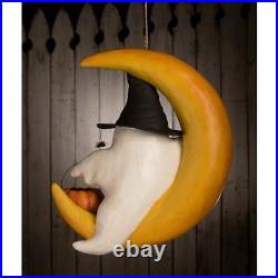 Bethany Lowe Halloween Ghoulish Moon Paper Mache TJ3311