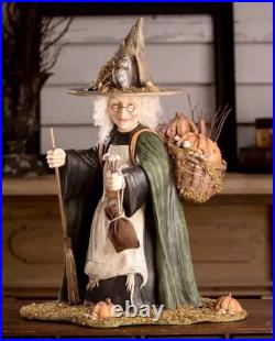 Bethany Lowe WOODSY WRENNA WITCH Halloween Large Figurine 18 TD3134 NEW