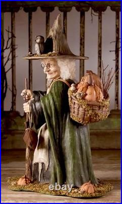 Bethany Lowe WOODSY WRENNA WITCH Halloween Large Figurine 18 TD3134 NEW