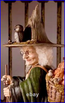 Bethany Lowe WOODSY WRENNA WITCH Halloween Large Figurine 18 TD3134 NEW