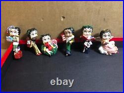 Betty Boop Christmas Ornaments 24x Mixed Lot, Kurt Adler & Danbury Mint
