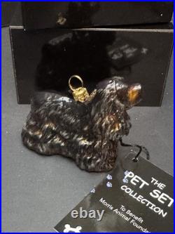 Betty White Golden Girls Signed Cocker Spaniel Christmas Ornament Celebrity