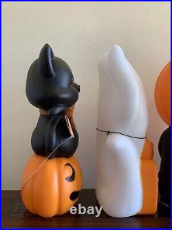 Blow Mold Light Up Halloween Decorative Prop Target Hyde & Eek 2022 (SET OF 4)