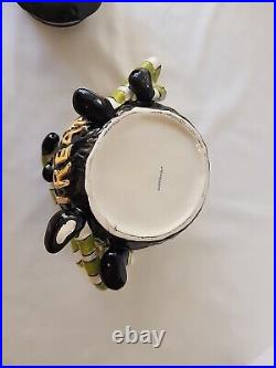 Blue Sky Clayworks Spider Witch Trick Or Treat Halloween Cookie Candy Jar 2009