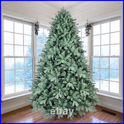 Blue Spruce Artificial Christmas Tree Full Hinged Xmas Tree with Base