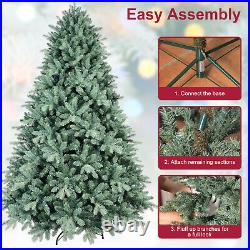 Blue Spruce Artificial Christmas Tree Full Hinged Xmas Tree with Base