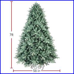 Blue Spruce Artificial Christmas Tree Full Hinged Xmas Tree with Base