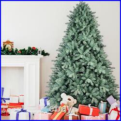 Blue Spruce Artificial Christmas Tree Full Hinged Xmas Tree with Base