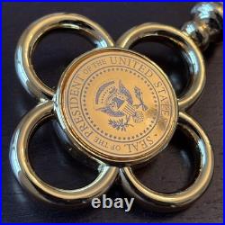 Bobbletopia President Donald Trump's Key to the White House, Medium, Gold