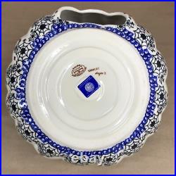 Boleslawiec Polish Pottery Kalich Jack O Lantern 10 Pumpkin Unikat Painted