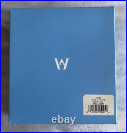 Boxed Wedgwood Christmas 2009 Blue & White Snowflake Ornament #588344 Jasperware