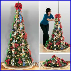 Bradford Exchange Disney Wondrous Christmas Pre-Lit Pull-Up Tree New in Box
