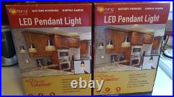 Brand New Lot Of 2 It's Exciting Lighting Led Pendants Lights -free Ship
