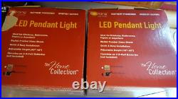 Brand New Lot Of 2 It's Exciting Lighting Led Pendants Lights -free Ship