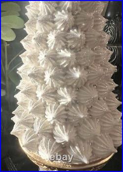 Brand New Mackenzie Childs Christmas Farmhouse Icing Sweet Merengue Tree 18