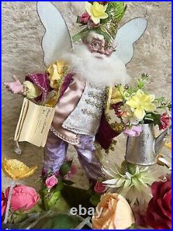 Brand Nwt Mark Roberts Limited Edition Welcome Spring Fairy Centerpiece Decor