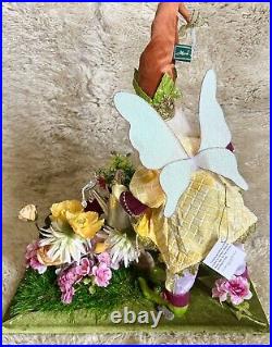 Brand Nwt Mark Roberts Limited Edition Welcome Spring Fairy Centerpiece Decor